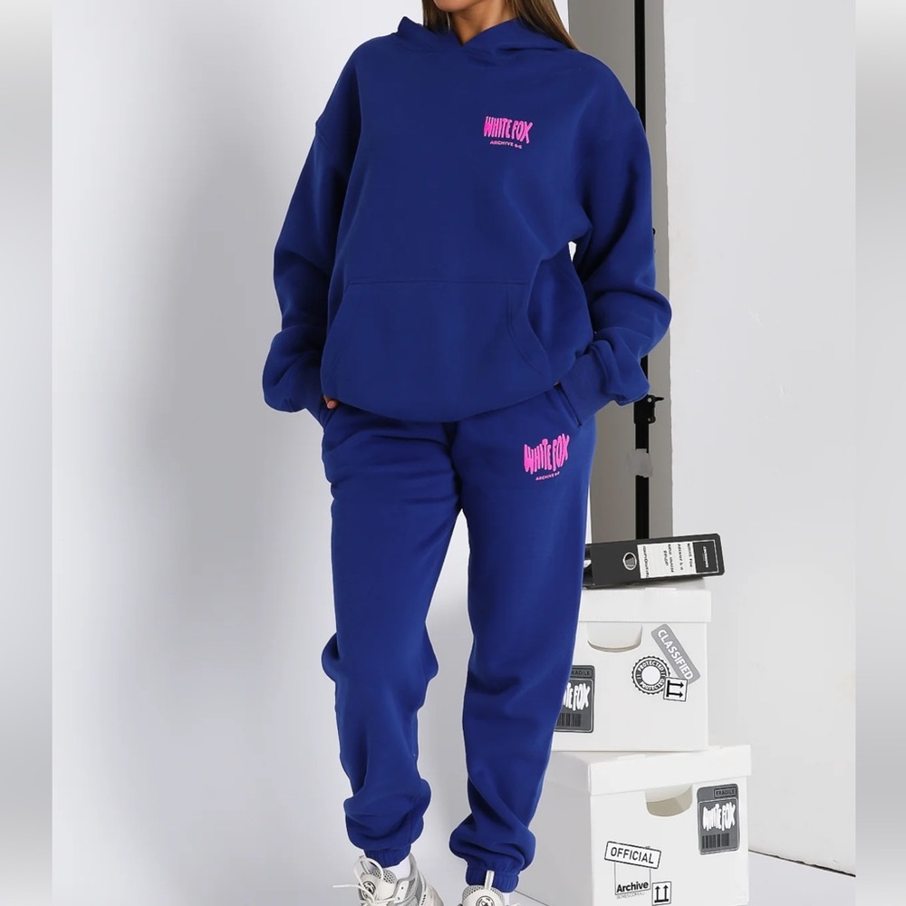 White Fox Sweatsuit